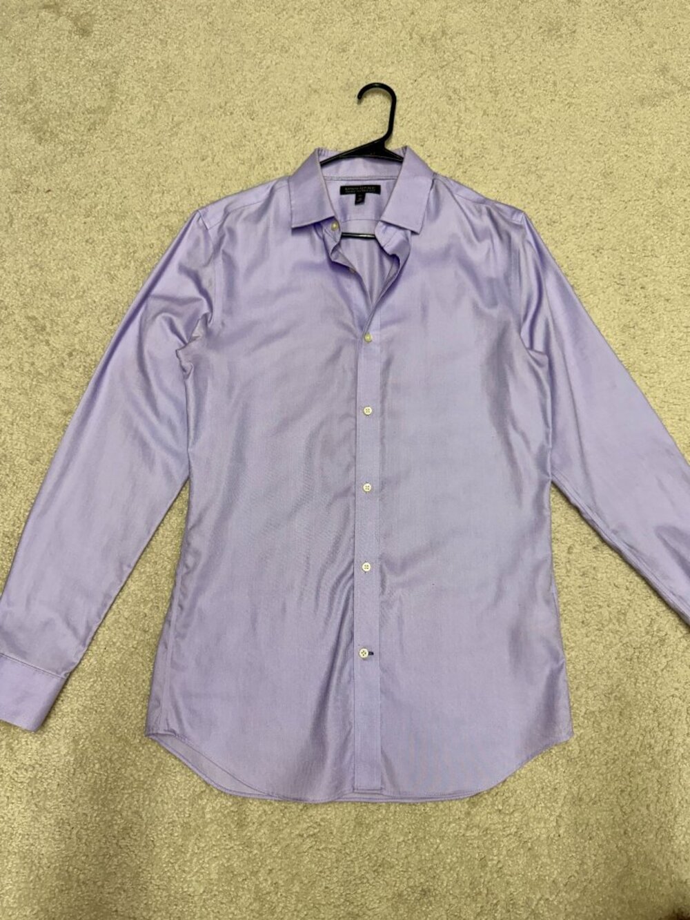 Men's Banana Republic Lilac Shirt Size M Very Good